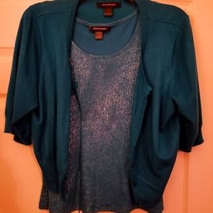 Cardigan Sweater Set Plus size